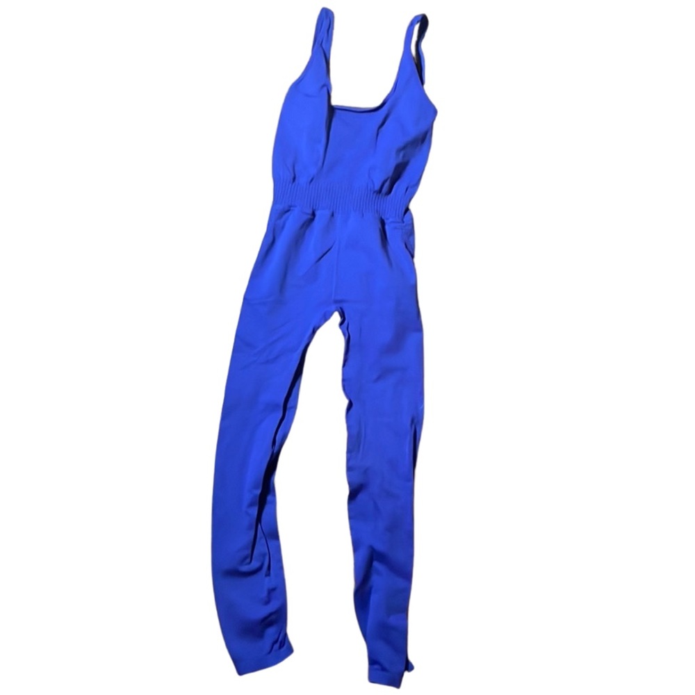 Free People Movement Good Karma Onesie Sapphire XS/S NEW - Picture 2 of 5